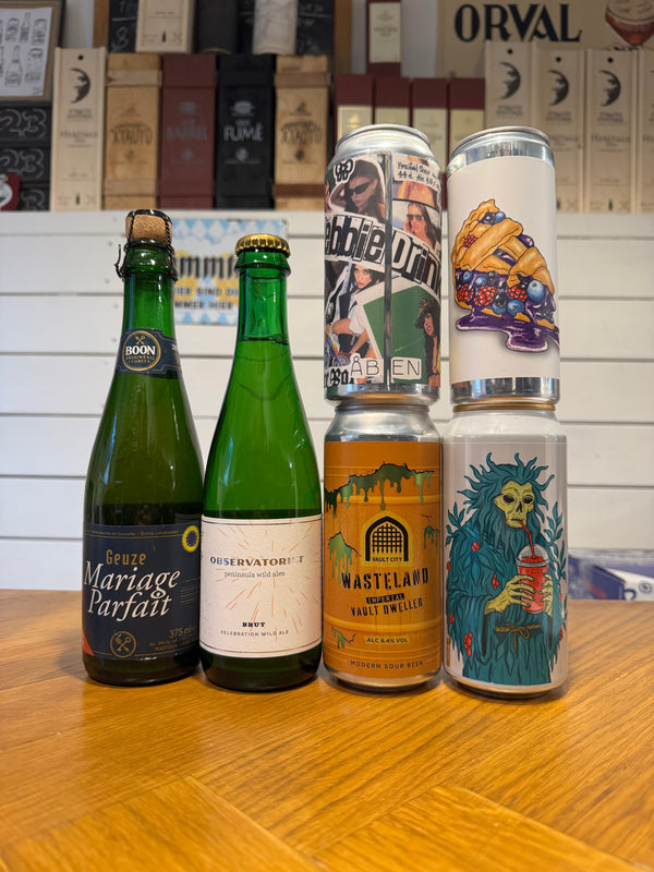 Sour og Vildgæret smagesæt m/6 øl