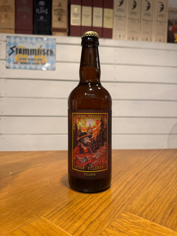 Folk Pilsner - 50cl, 4,6%, Pilsner - Fanø Bryghus