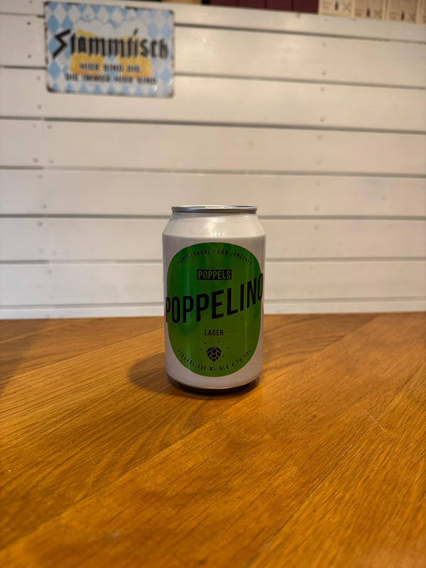 Poppelino - 33cl, 4,7%, Glutenfri Pilsner - Poppels