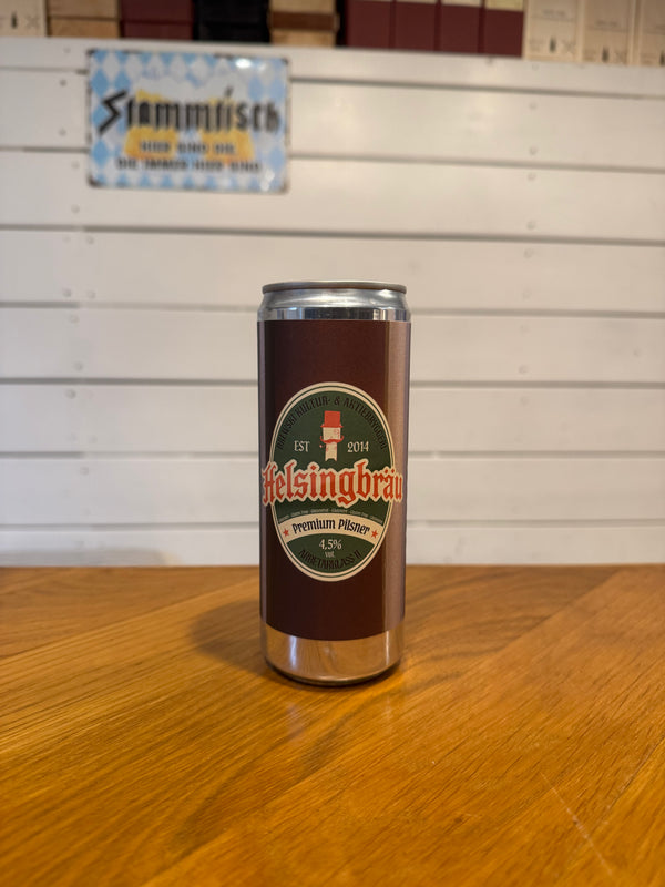 Helsingbräu Premium - 33cl, 4,5%, Glutenfri Pilsner - Brewski