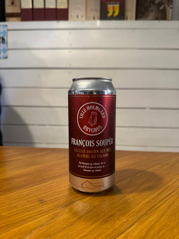 François Soupér - 44cl, 7%, Brown Ale - Lille Holmgård Bryghus