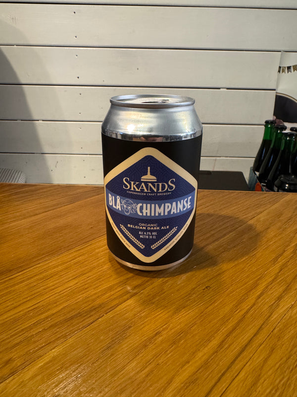 Blå Chimpanse - 33cl, 6,5%, Belgian Dark Ale - Skands