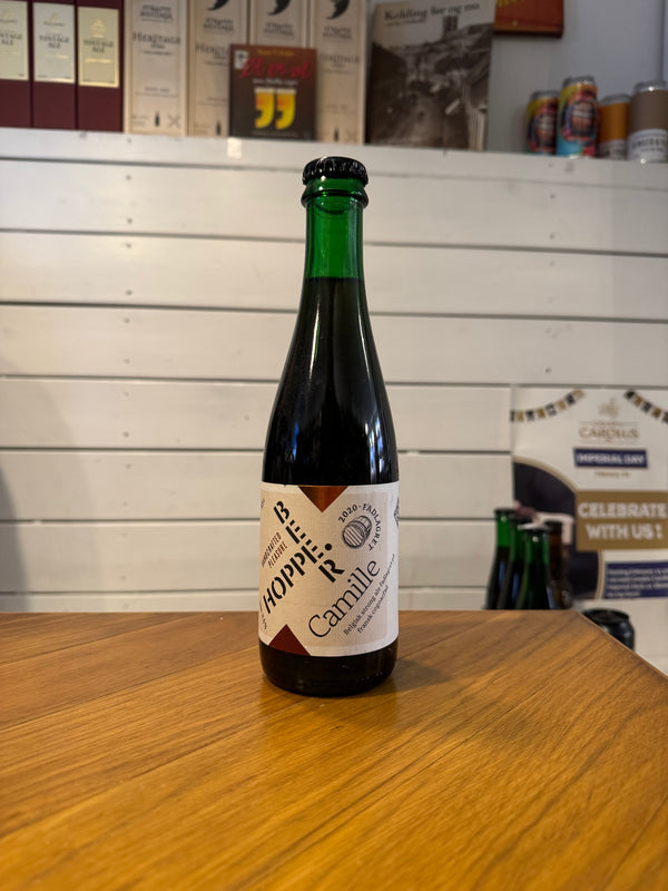 Camille (2020 Fadlagret) 37,5cl, 11,5%, Barrel Aged Belgian Strong Ale - Hoppe Beer