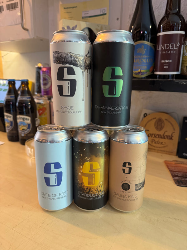 Salikatt Smagekassen m/ 5 øl