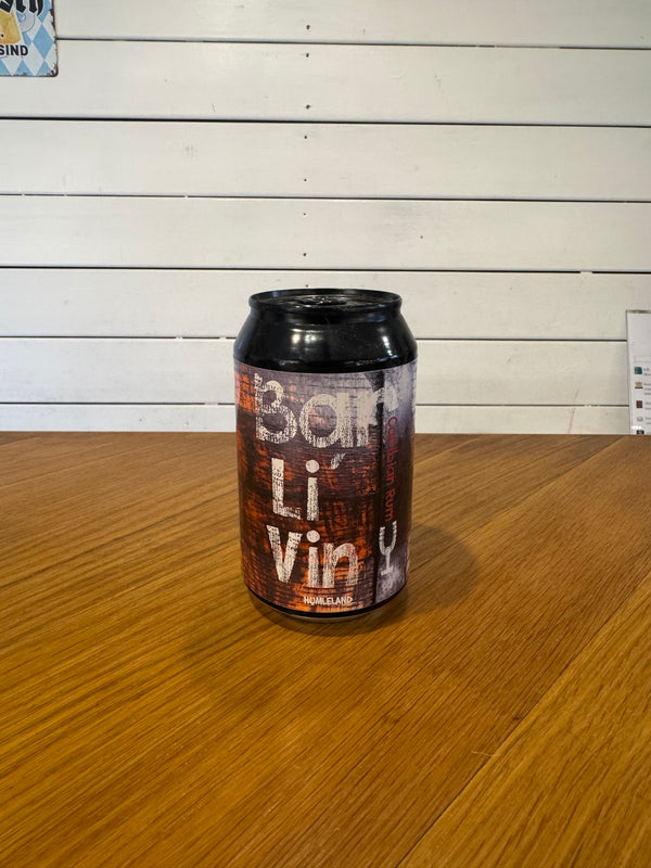 Bar' Li Vin: Caribian Rum - 33cl, 14%, Barrel Aged Barleywine - Humleland