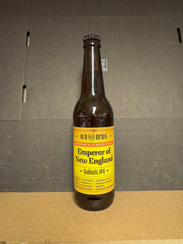 Old News: Emperor of New England - 50cl, 9%, DIPA - Randers Bryghus
