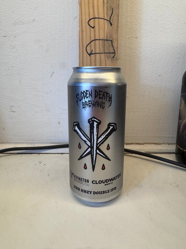 Nailed Shut (Rivington & Cloudwater collab) - 44cl, 8%, DIPA - Sudden Death Brewing