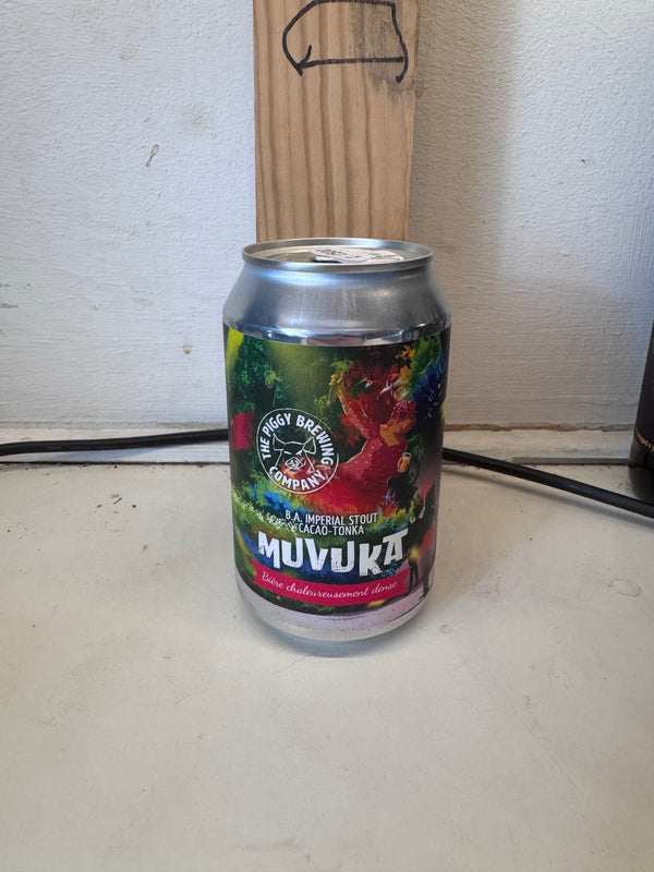 Muvuka - 33cl, 12%, Barrel Aged Stout - Piggy Brewing