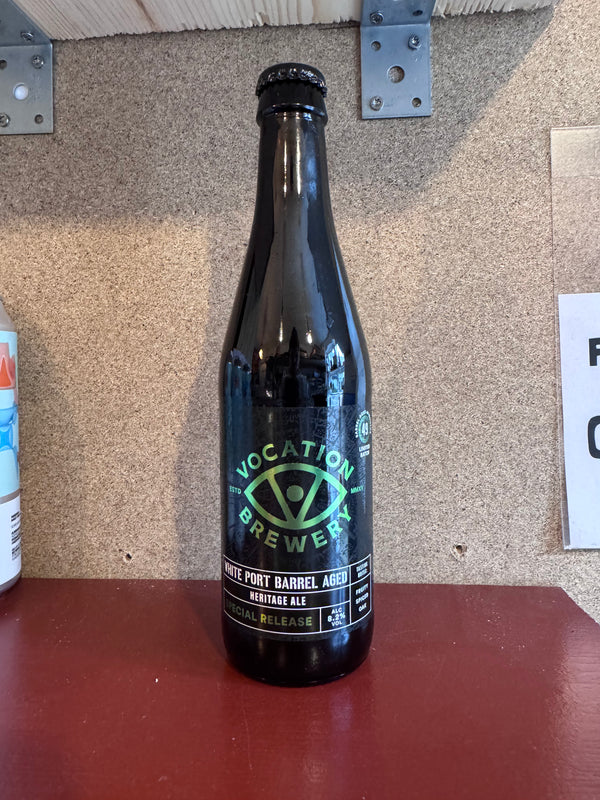 White Port Barrel Aged - 33cl, 8,2%, Barrel Aged Heritage Ale - Vocation Brewery