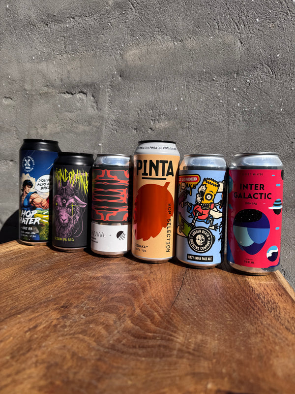 IPA smagekasse med 6 spændende India Pale Ale's