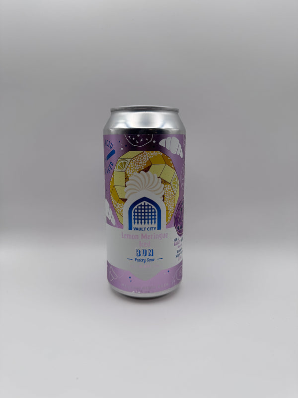 Bun: Lemon Meringue Iced - 44cl, 4,8%, Pastry Sour - Vault City