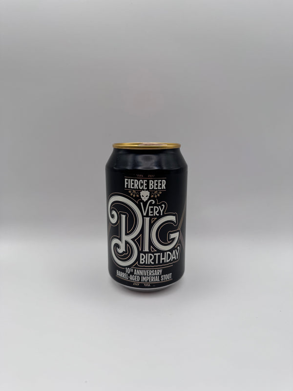 Very Big Birthday - 33cl, 12,5%, Barrel aged Stout - Fierce Beer
