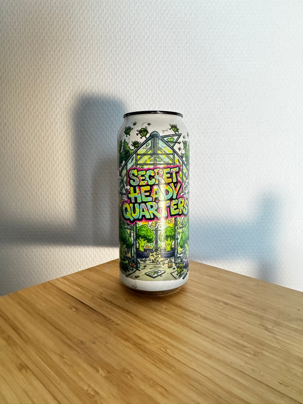 Secret Heady Quarters (Freestyle Hops collab) - 47,3cl, 10%, Triple IPA - DankHouse Brewing