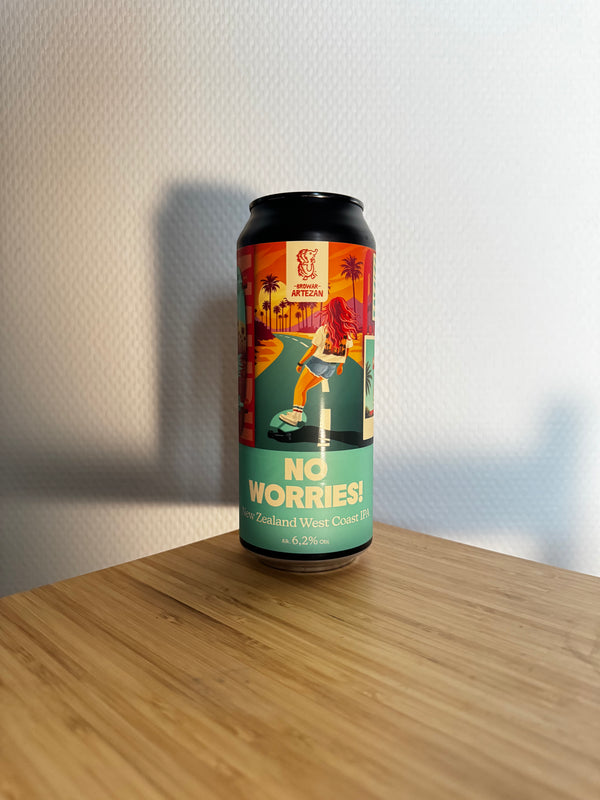 No Worries! - 50cl, 6,2, NZ West Coast IPA - Browar Artezan