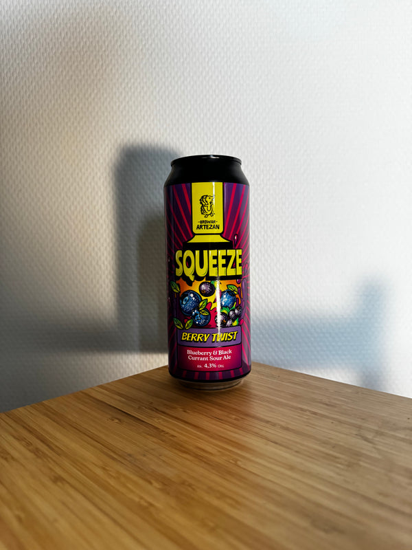 Squeeze: Berry Twist - 50cl, 4,3%, Berliner Weisse - Browar Artezan
