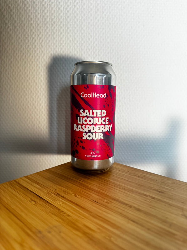 Salted Licorice Raspberry Sour - 44cl, 5%, Sour - CoolHead