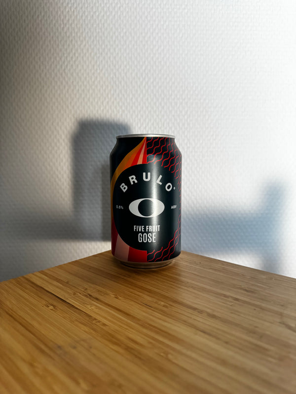 Five Fruit Gose - 33cl, 0,0%, Alkoholfri Gose - Brulo