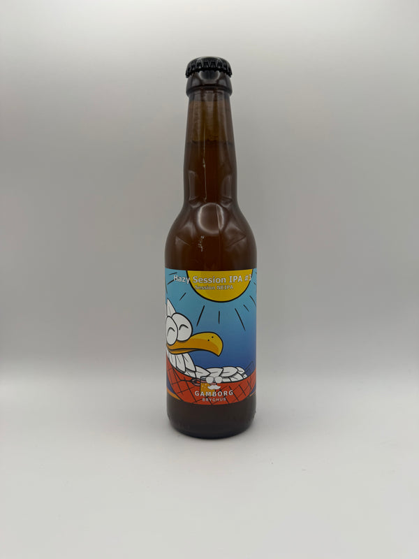Hazy Session IPA #3 - 33cl, 5%, Session IPA - Gamborg Bryghus