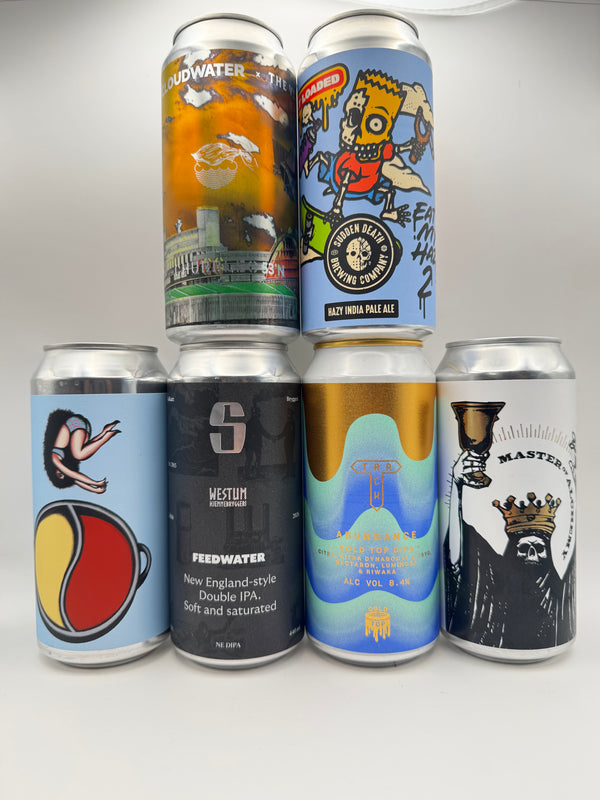 Premium IPA-smagekassen (4+ rating på Untappd) - 6 øl