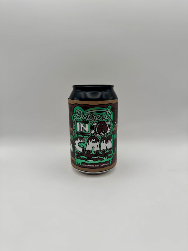 Dessert In A Can: Salted Caramel Choc Chip Cookie - 33cl, 10,5%, Pastry Stout - Amundsen