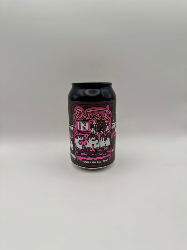 Dessert In A Can: Neapolitan Ice Cream - 33cl, 10,5%, Pastry Stout - Amundsen