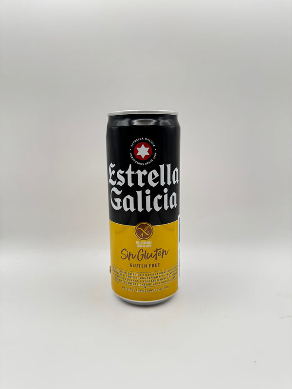 Estrella Galicia Sin Gluten - 33cl, 5,5%, Glutenfri Pilsner - Hijos de Rivera