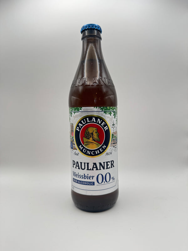 Paulaner Weissbier 0,0 - 50cl, 0,0%, Alkoholfri Weissbier - Paulaner
