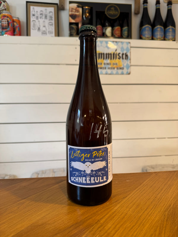 Lustiger Peter - 75cl, 4,5%, Wild Ale - Schneeeule
