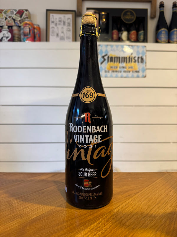 Rodenbach Vintage 2021 (Foeder N° 169) - 75cl, 7%, Barrel Aged Sour Ale - Brouwerij Rodenbach