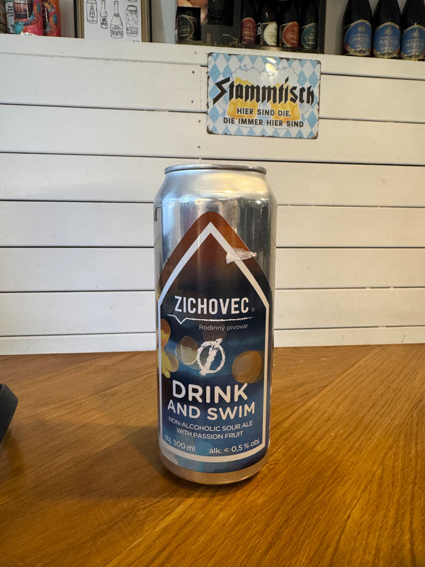 Drink and Swim Ø - 50cl, 0,5%, Alkoholfri Sour - Zichovec