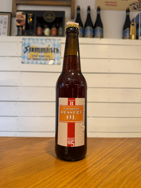 Rabarber Dessert Øl Edt. 8 - 50cl, 14%, Barleywine - Bryghuset no. 5
