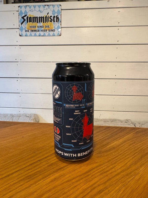 Hops With Benefits - 44cl, 8%, DIPA - Hoppy People