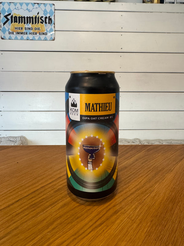 Mathieu - 44cl, 8%, Oat Cream DIPA - Kom Beer