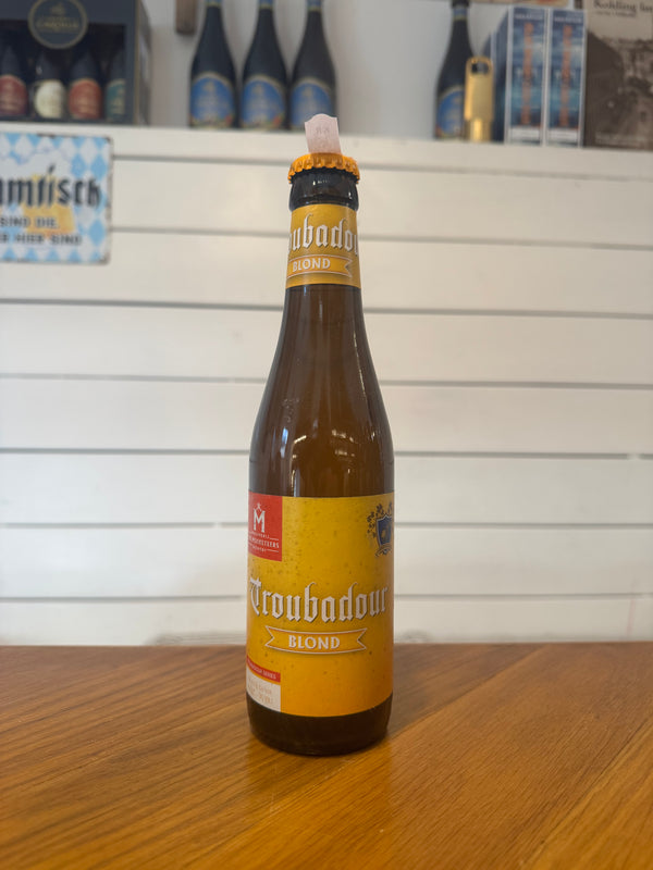Troubadour Blond - 33cl, 6,5%, Blonde - Brouwerij The Musketeers