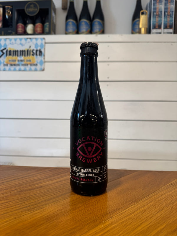 Barrel Aged Imperial Kirsch - Cognac Barrel Aged - 33cl, 11%, Kirsch - Vocation Brewery