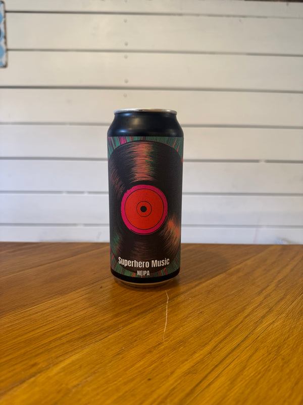 Superhero Music - 44cl, 6,3%,New England IPA - Gekko Brew