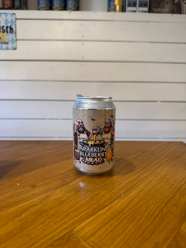 Sparkling Blueberry Mead - 33cl, 12%, Blåbær Mjød - Hr. Bryg