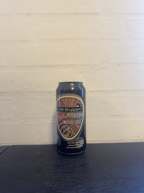 Fagre Nye Verden - 44cl, 11%, Imperial Stout - Det Lille Bryggeri