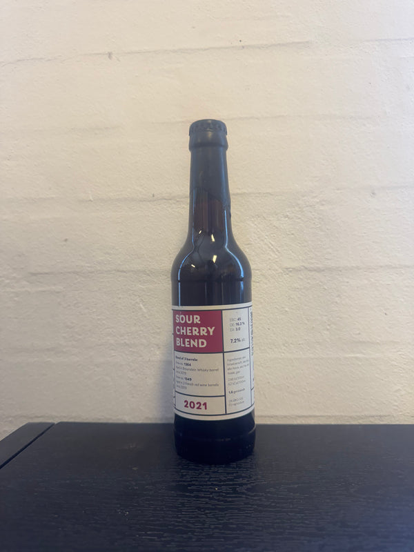 Sour Cherry Blend 2021 - 33cl, 7,2%, Wild Ale - Herslev Bryghus