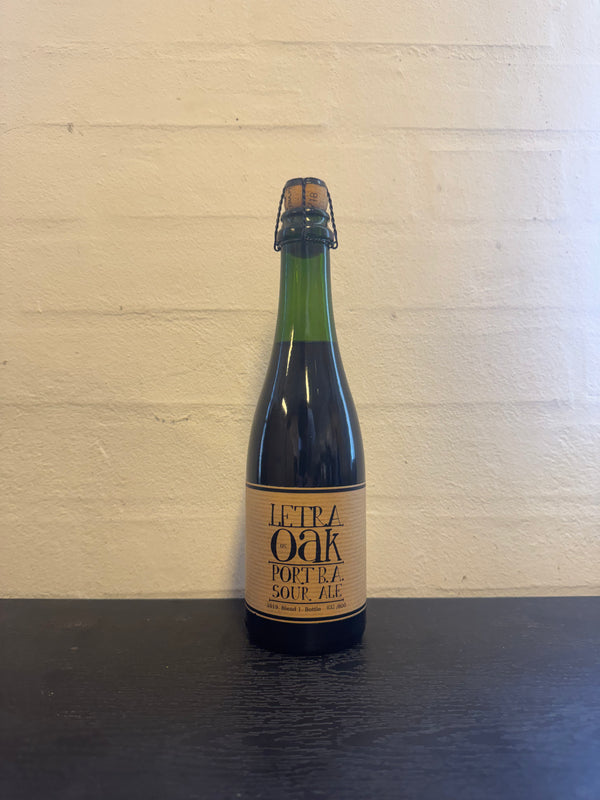Oak Port BA Sour Ale - 37,5cl, 10,6%, Wild Ale - Letra