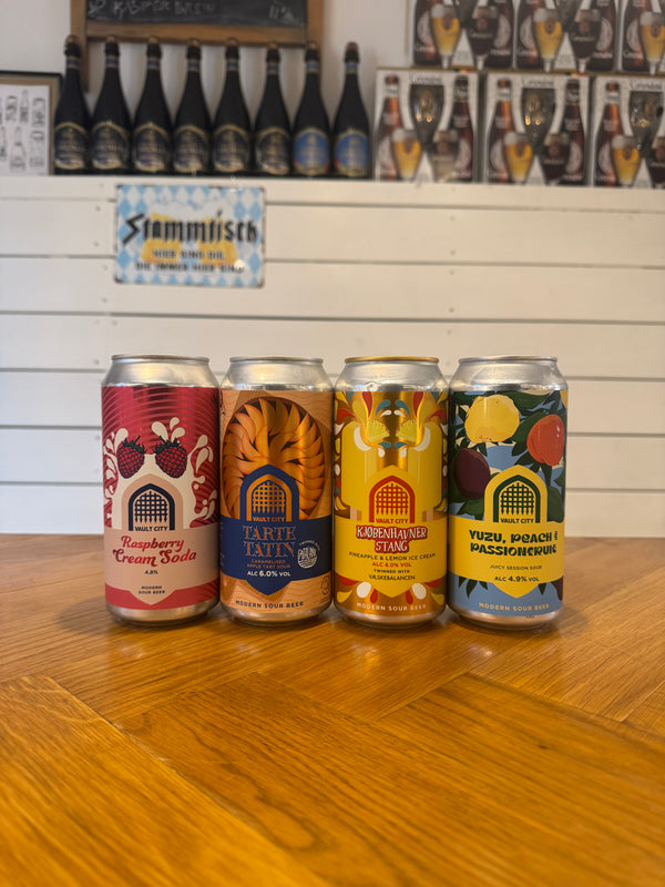 Vault City sour-smagekassen m/4 øl