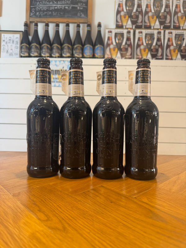 Goose Island Bourbon County Stout sæt m/4 øl