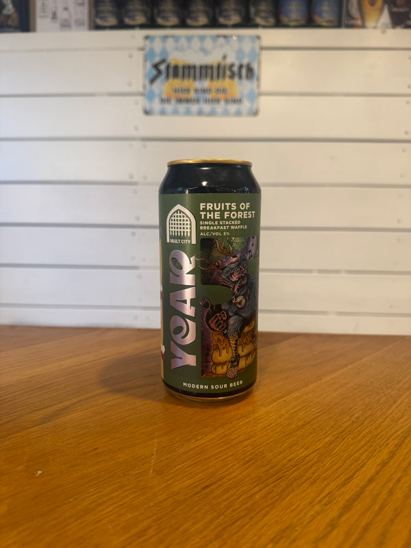 Year 5: Fruits of the Forest Single-Stacked Breakfast Waffle - 44cl, 5%, Smoothie Sour - Vault City