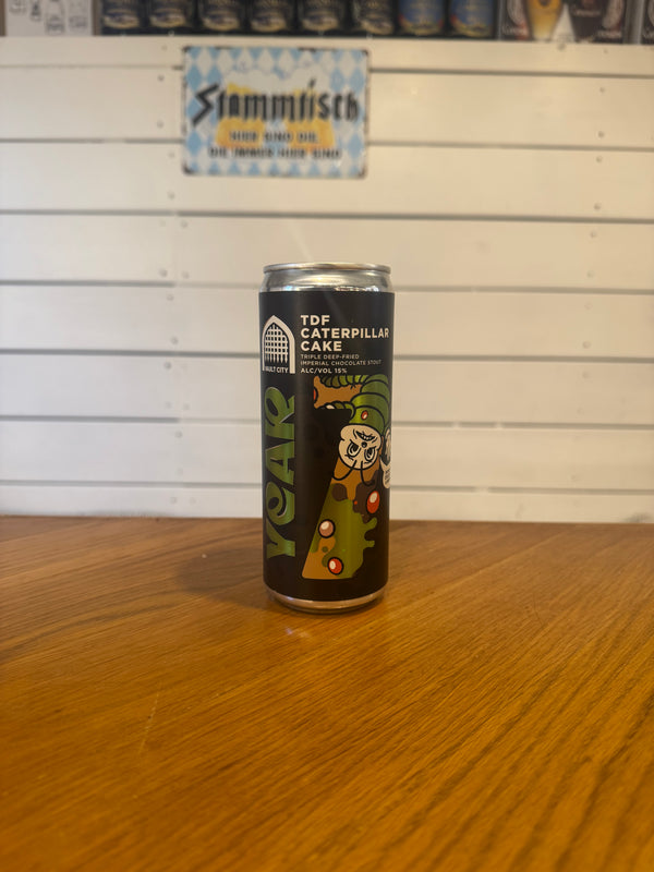 Year 7: TDF Caterpillar Cake - 33cl, 15%, Imperial Pastry Stout - Vault City