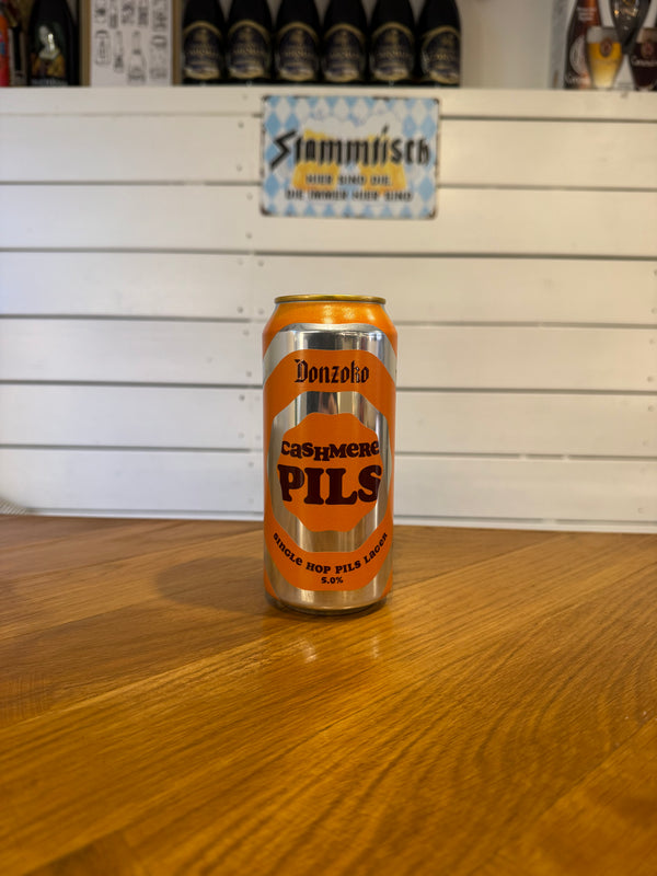 Cashmere Pils - 44cl, 5%, Single Hop Pilsner - Donzoko Brewing Company