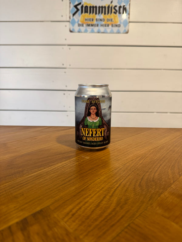 Nefert af Sønderho - 33cl, 13,1%, Whisky BA Stout Blend - Fanø Bryghus