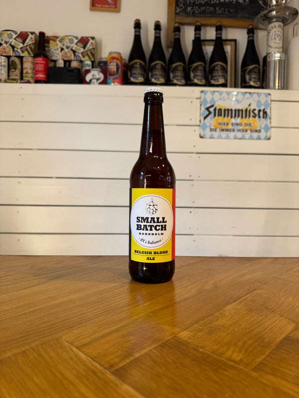 Belgisk Blond Ale - 50cl, 7,9%, Belgian Blonde - Small Batch Bornholm
