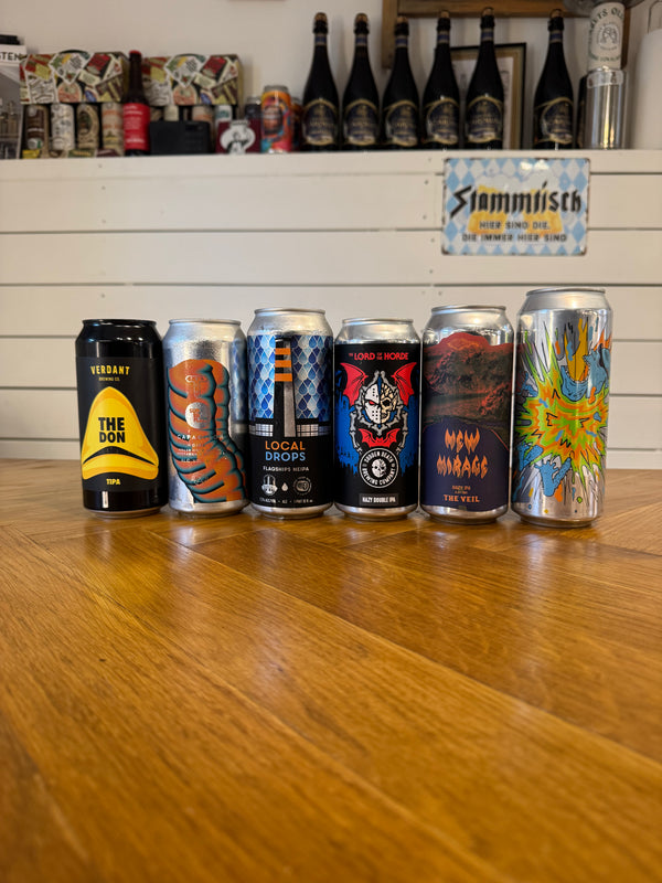 Premium IPA-smagekassen (4+ rating på Untappd) - 6 øl