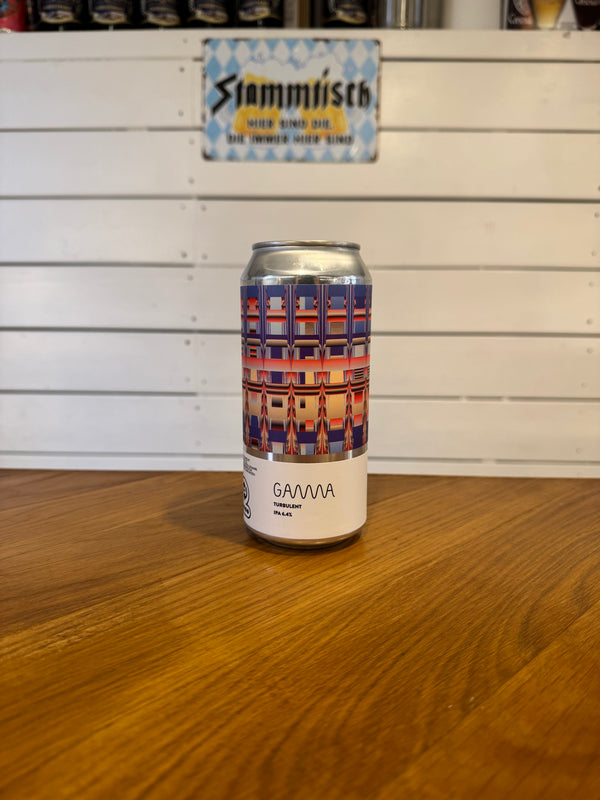 Turbulent - 44cl, 6,4%, Hazy IPA - Gamma Brewing Company