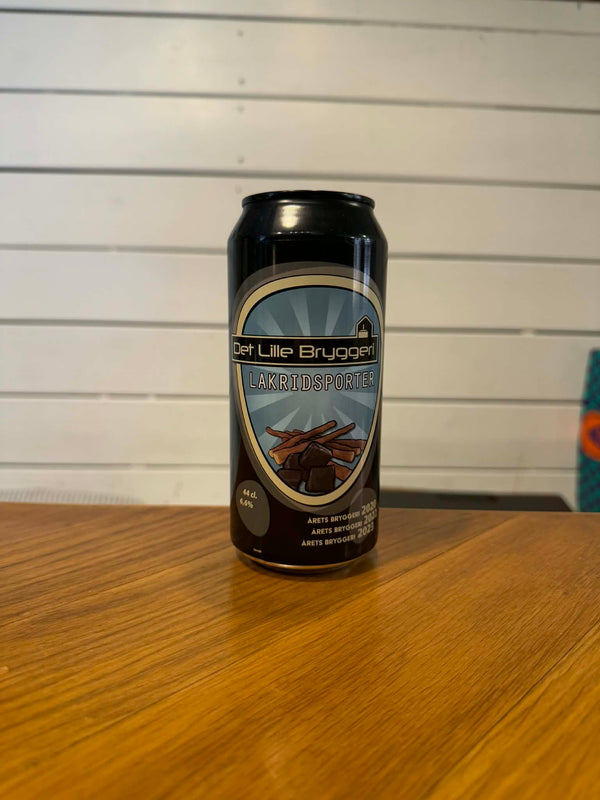 Lakridsporter - 44cl, 6,6%, Porter - Det Lille Bryggeri